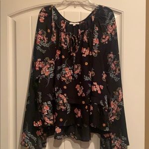 Wide Sleeve Blouse